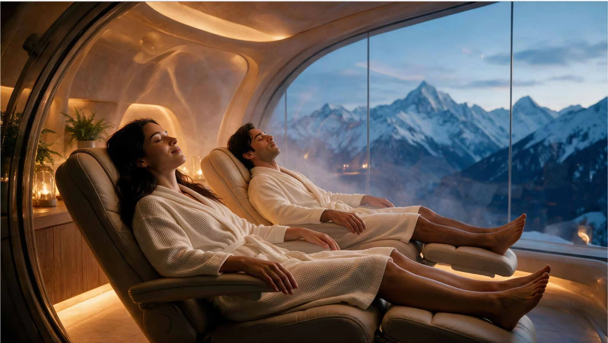 Abhinandan Lodha Shimla - The Ridge EVAVO wellness recovery suite with hyperbaric and hypoxic training